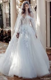 Off Shoulder Bishop Sleeve Wedding Dress Leah Da Gloria 2020 Couture Wedding Dresses Wedding Inspirasi Wedding Dresses Wedding Dress Couture Winter Wedding Dress