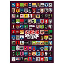 How often do you get to see 100 Must See Horror Movies A2 Scratch Poster Temptation Gifts