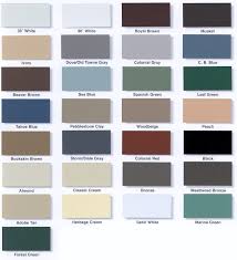 payless gutters siding inc rain gutter color selections