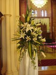 Luzette Florist Wedding Large Church Arrangement Christmas Flower Arrangements Easter Flower Arrangements Flower Arrangements