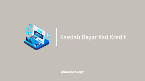 Kad muslimah adalah kad kredit terbaru yang dikeluarkan oleh bank rakyat khusus untuk wanita. Cara Mudah Bayar Kad Kredit Bank Online Dan Atm