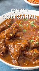 Authentic Chili Con Carne Video Mexican Food Recipes Mexican Food Recipes Authentic Spicy Recipes
