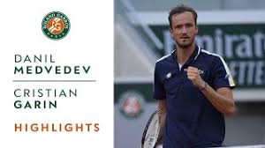 Así fue la victoria de garin ante londero en primera ronda de roland garros. Daniil Medvedev Vs Cristian Garin Round 4 Highlights I Roland Garros 2021 Youtube