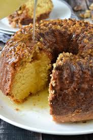 Rum Cake With Butter Rum Glaze Mother Thyme