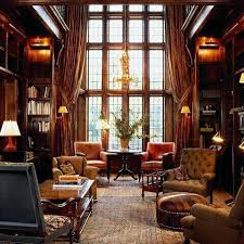 Pin By Stanislava On English Design Manor House Interior Home Library Design Home