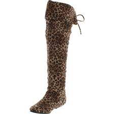 Find great deals on ebay for leopard over the knee boots. Shop For Forever Link Womens Tammy 58 Faux Suede Over The Knee Flat Fold Over Boots Get Free Shipping On Everything At Overstock Your Online Shoes Outlet Store Get 5 In Rewards With Club O 14820333