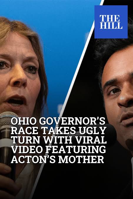 A new viral video targeting Amy Acton is roiling the increasingly ugly Ohio governor's race, where the Democrat is running against GOP nominee Vivek Ramaswamy. https://thehill.com/homenews/campaign/6