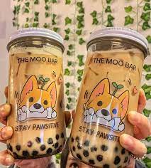 Bubble Tea Mason Glass Jar Boba Drink Boba Tea Bubble Milk Tea