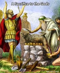 Five cubits wasthe length thereof, and five cubits the breadth thereof; Ancient Altars Background Bible Study Bible History Online