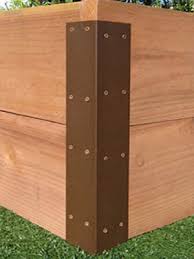 Supports a raised bed of up to 3 tiers. 20 Corner Brackets Set Of 4 Gardens To Gro