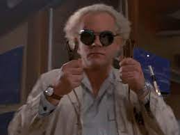 # back to the future # gasp # afraid # bttf # doc. Back To Future Gifs Get The Best Gif On Giphy