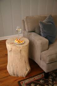 Using Recycled Materials For Diy Tree Stump Table Why Not Stump Table Wood Stumps Tree Stump Table