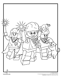 Lego Harry Potter Coloring Page Birthday Party Harry Potter