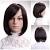 Ear Length Short Bob With Side Swept Bangs