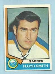 1974-75 Topps Hockey Floyd Smith #176 Coach Buffalo Sabres NM/MT