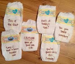 This classic baby shower game can also make a mess, so be prepared. á‰ Baby Shower Diaper Game Little Angels All About Babies