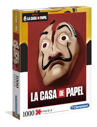 La casa de papel (literally paper house, marketed by netflix in english as money heist) is a 2017 spanish tv series created by álex pina (also the … La Casa De Papel 2 1000 Teile La Casa De Papel Clementoni