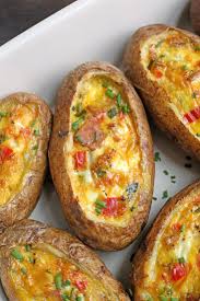 Paleo Whole30 Egg Potato Boats Recipe Breakfast Recipes Easy Real Food Recipes Food