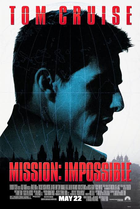Mission Impossible 1996 Movie Poster