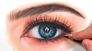 Realistic Eye In Coloured Pencil Real Time Tutorial Kirsty Partridge On Patreon Colored Pencil Portrait Color Pencil Sketch Eye Drawing
