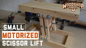 Back in january i posted about youtuber matt perks from diyperks and his amazing project building a 1,000 perks describes his motorized lift as a solution for hiding a computer monitor and to gain more desk space. How To Make Your Own Diy Scissor Lift With Plans Woodwork Junkie