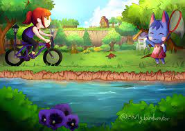 Watch out for spiders animal crossing: What If You Could Use Bikes In Animal Crossing By Earlybirdwaker On Deviantart