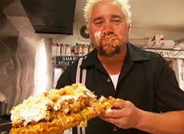 Guy Doing What He Became Famous For Rubbing Food All Over His Face Food Food Network Recipes Cooking Friends