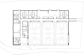 Gallery Of Lussy Sport Hall Virdis Architecture 17 Gym Architecture Sport Hall Sports Facility Architecture