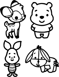 Baby Winnie The Pooh And Tigger Coloring Pages With Awesome Baby Winnie The Pooh Disney Color Winnie The Pooh Drawing Baby Coloring Pages Disney Coloring Pages