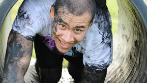 Sailors Get Down, Dirty At Mud Run