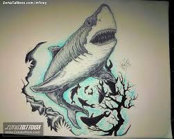 Shark logo , shark, blue and gray shark illustration png clipart. Tattoo Flash Of Sharks Animals