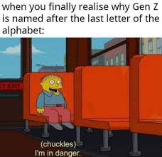 This topic contains the answer of last letter of the alphabet crossword clue. Piraiee On Twitter When You Finally Realize Why Genz Is Named After The Last Letter Of The Alphabet Covid 19 Covid19 Coronavirus Coronameme Https T Co Josdaf50o5