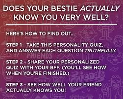 It's like the trivia that plays before the movie starts at the theater, but waaaaaaay longer. How Well Do You Actually Know Your Best Friend