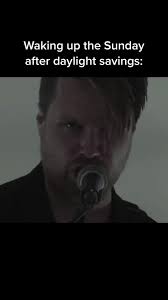 Worst day of the year is upon us… #music #daylightsavings #musicvideo  #alternative #rockmusic #memes #viral #sleep