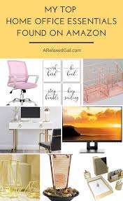 My Top Home Office Essentials Found On Amazon In 2020 Home Office Space Home Office Best Home Office Desk