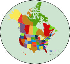 United States Canada Mapchart