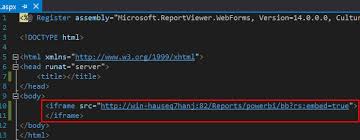 I am confused about the above link because it seems as though it is linking jira with a browser based version of powerbi. How To Embed A Power Bi Report Server Report Into An Asp Net Web Application