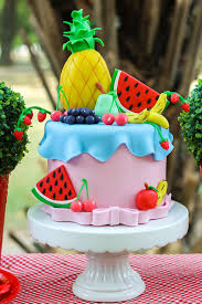 Resultados Da Pesquisa De Imagens Do Google Para Https I Pinimg Com Originals 84 11 Fd 8411fd Watermelon Birthday Parties Fruit Birthday Party Fruit Birthday