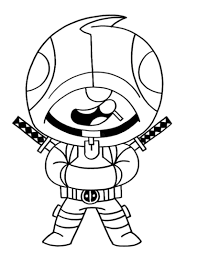 Dibujos De Brawl Stars Para Colorear Leon