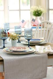 Are there any patriotic table settings you've used that i haven't thought of? Create A Vintage Patriotic Tablescape Romantic Homes