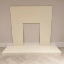 Hearth & home electric fireplace heaters are available to shop at electricfireplacesdirect.com. Fireplace Back Panel Hearth Set Black Or Cream Electric Fire Surround 48 Inch Ebay