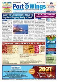 Bones of the human c. Port Wings Maritime Exim Weekly 23 Dec 2020 E Paper By Port Wings Issuu