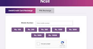 Ncell An Axiata Company Launches Online Recharge System Know How To Recharge Ncell With Debit Cred Credit Card Online Credit Card Debit Debit