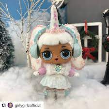 Lol Doll Snow Angel In Snow Unicorn Form Girlygirlz Lolsurprise Unicorns Repaintdoll Winter Ovoda Unicornios Lol Dolls Youtube Kids Snow Angels