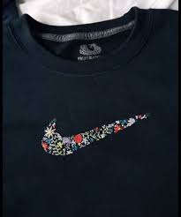 Nike Embroidered Logo Clothes Embroidery Diy Embroidery On Clothes Embroidery Inspiration