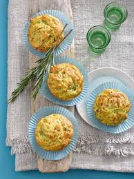 Rosmarin Zucchini Muffins Rezept Herzhafte Muffins Rezepte Zucchini Muffins