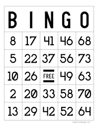 Cut and paste a word list using your font including symbols. Free Printable Bingo Cards Paper Trail Design
