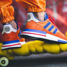 Insidesneakers Adidas X Dragonball Z Zx 500 Rm Son Goku D97046 Adidas Fashion Nike Sneakers Mens