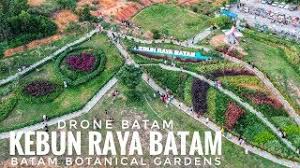 Pengguna kendaraan pribadi diwajibkan membayar retribusi parkir sebesar rp. Wisata Kebun Raya Batam Batam Botanical Gardens View From The Sky Drone View Kota Batam Youtube
