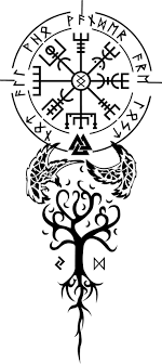 No Todos Los Que Vagan Estan Perdidos Estan Los Perdidos Todos Vagan Vikingtattooid Wikinger Tattoo Symbole Wikinger Tattoo Nordische Runen